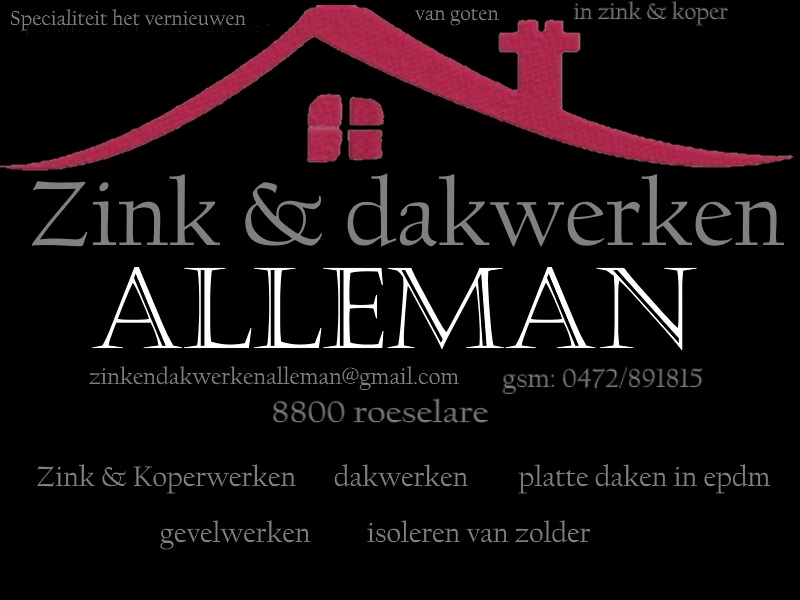 plaatsers van dakisolatie Roeselare | zink & dakwerken alleman